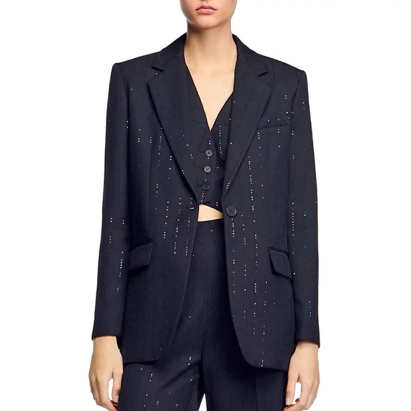 Opera Sequin Suit Jacket - Picture 1 of 6
